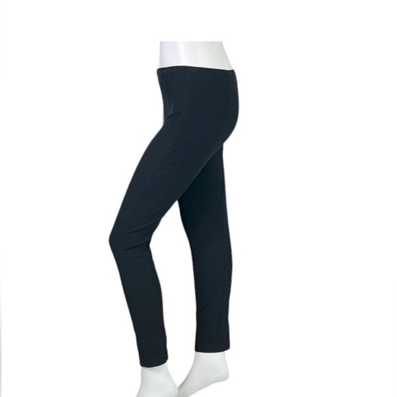 Rag & Bone Black Skinny Front Zip Stretch Pants - Picture 3 of 9